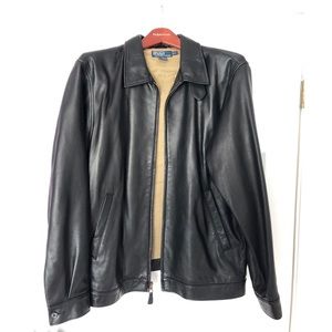 Polo by Ralph Lauren Black Leather Jacket